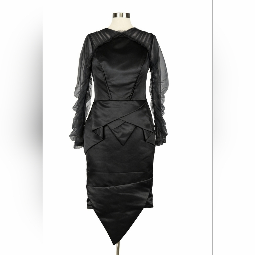 NWOT TS Couture Elegant Black Dress